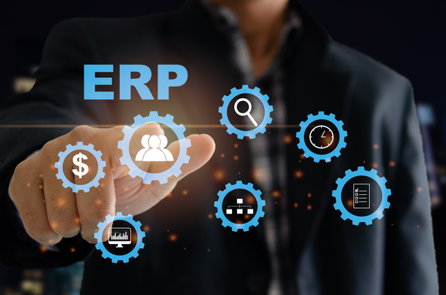 ERP integration dashboard